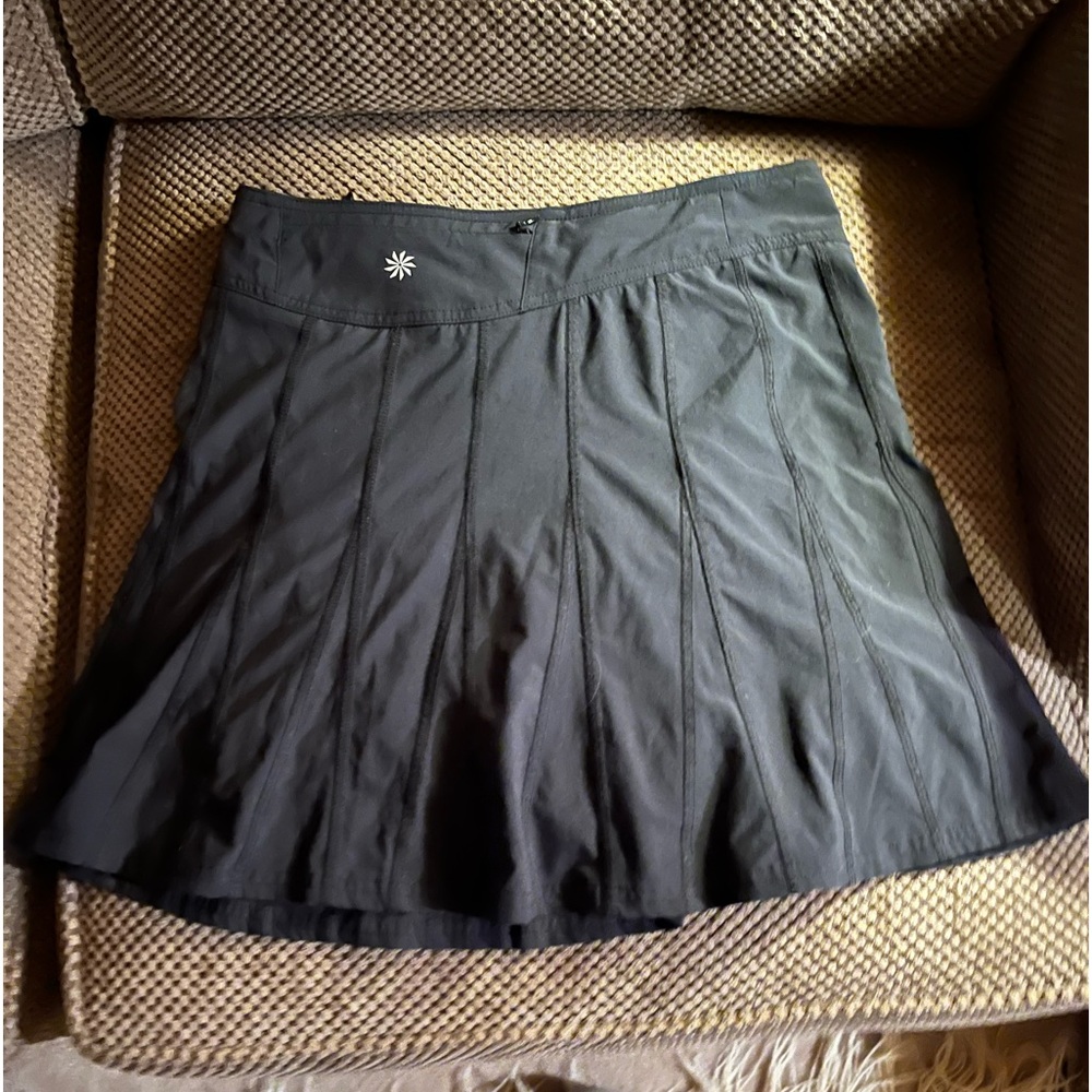 Athleta black skort size 2